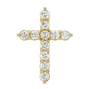 Mama Bijoux Your Forever 1 Carat Diamond Cross Necklace Hot
