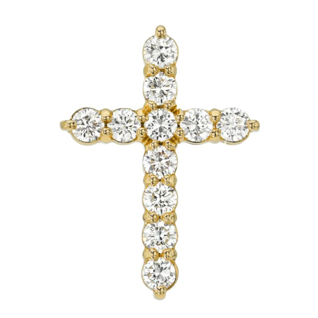 your_forever__carat_diamo_0.webp Mama Bijoux Your Forever 1 Carat Diamond Cross Necklace Hot